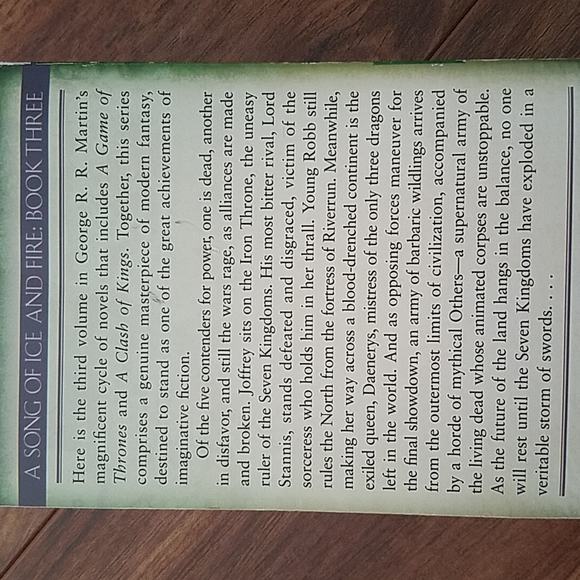 Game of Thrones Book 3 - Picture 3 of 5